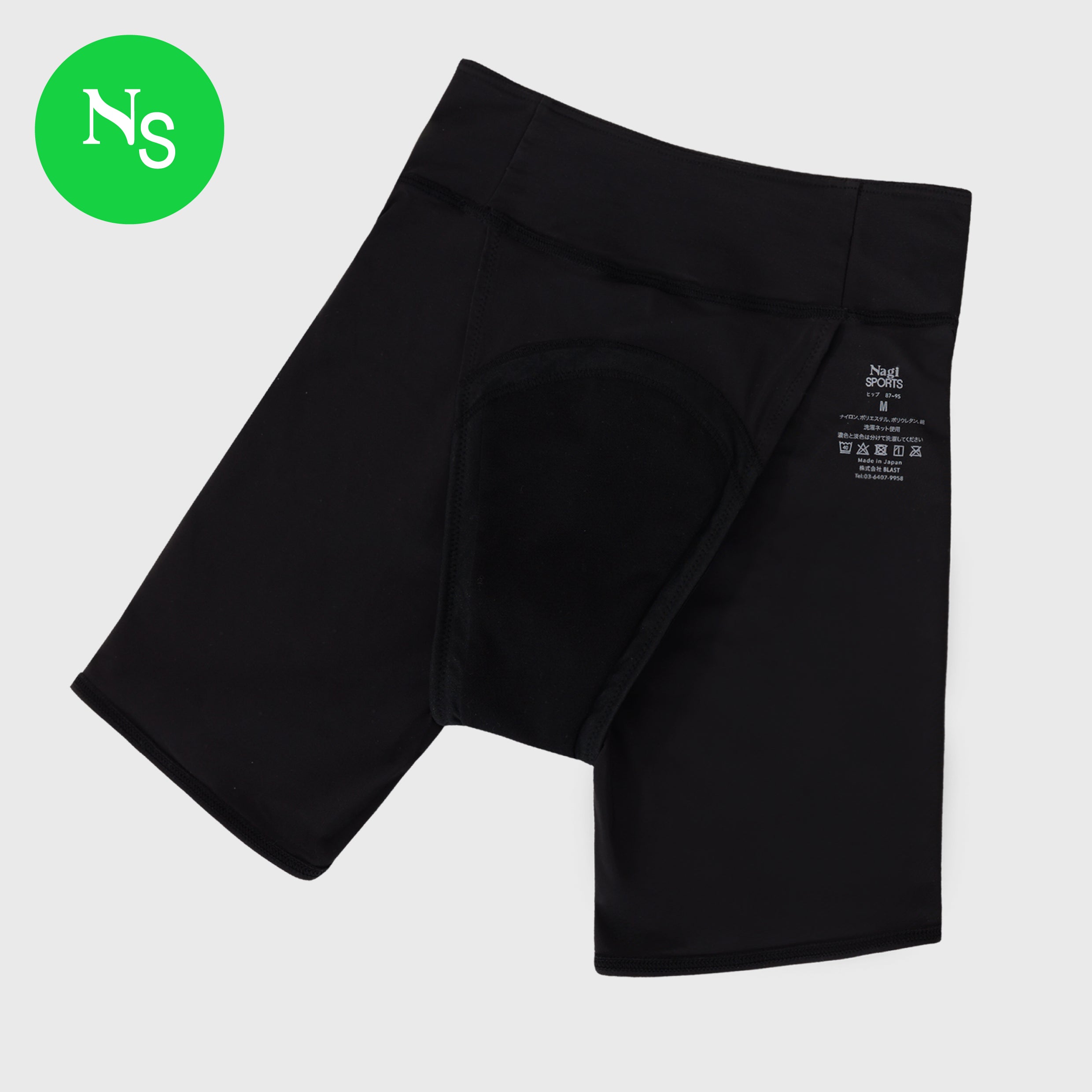 Nagi SPORTS(ナギ スポーツ)｜short pants 吸水ショーツ(約60mL吸水)